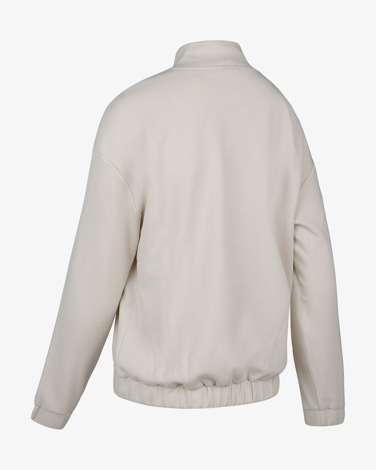 Women's Off Pitch Jacket Half-Zip, Turtle Dove, hi-res