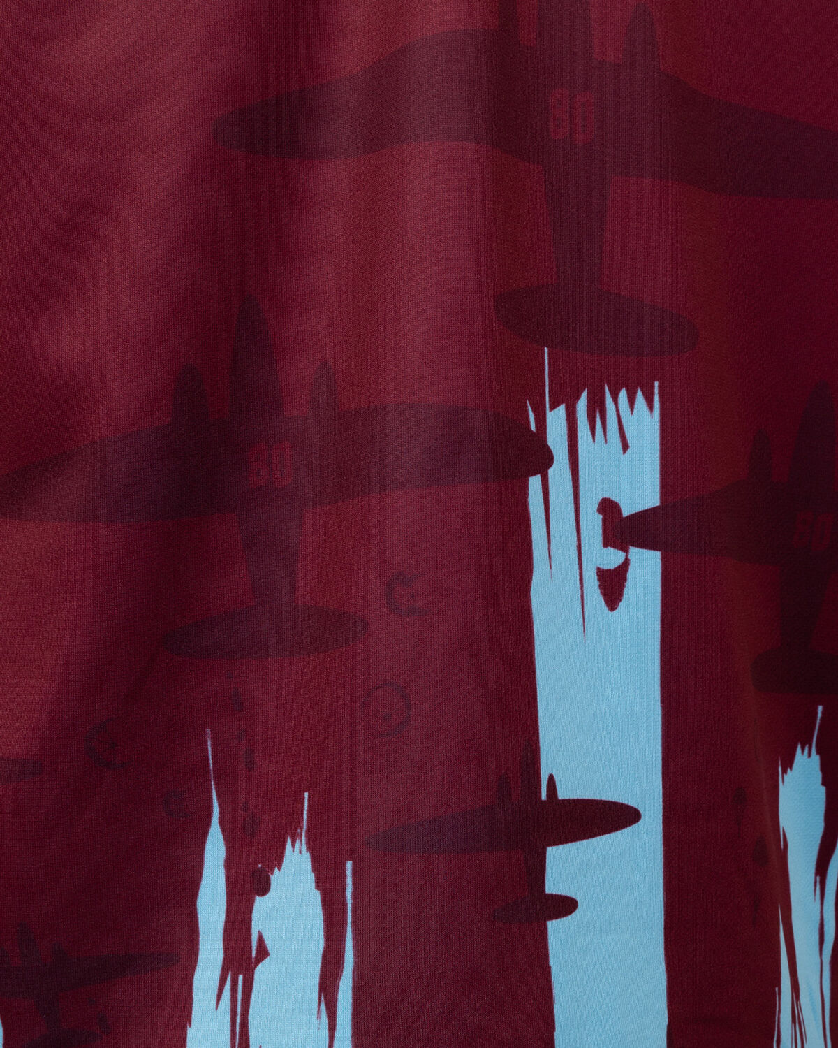 Vitesse Away Shirt Junior 24/25, Maroon/Light Blue, hi-res