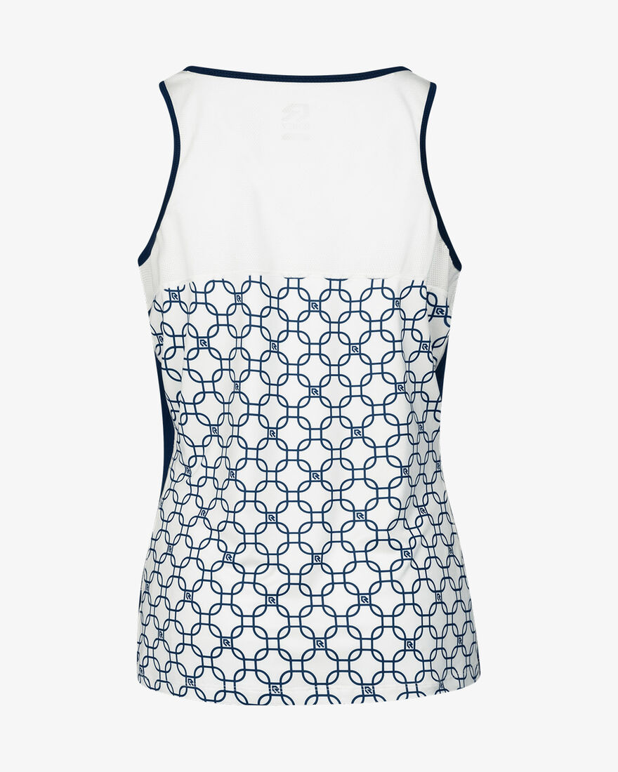 Tennis Dropshot Singlet, Match Navy, hi-res