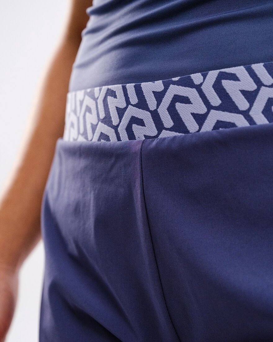 Women's Gym Short, De Nimes Blue, hi-res
