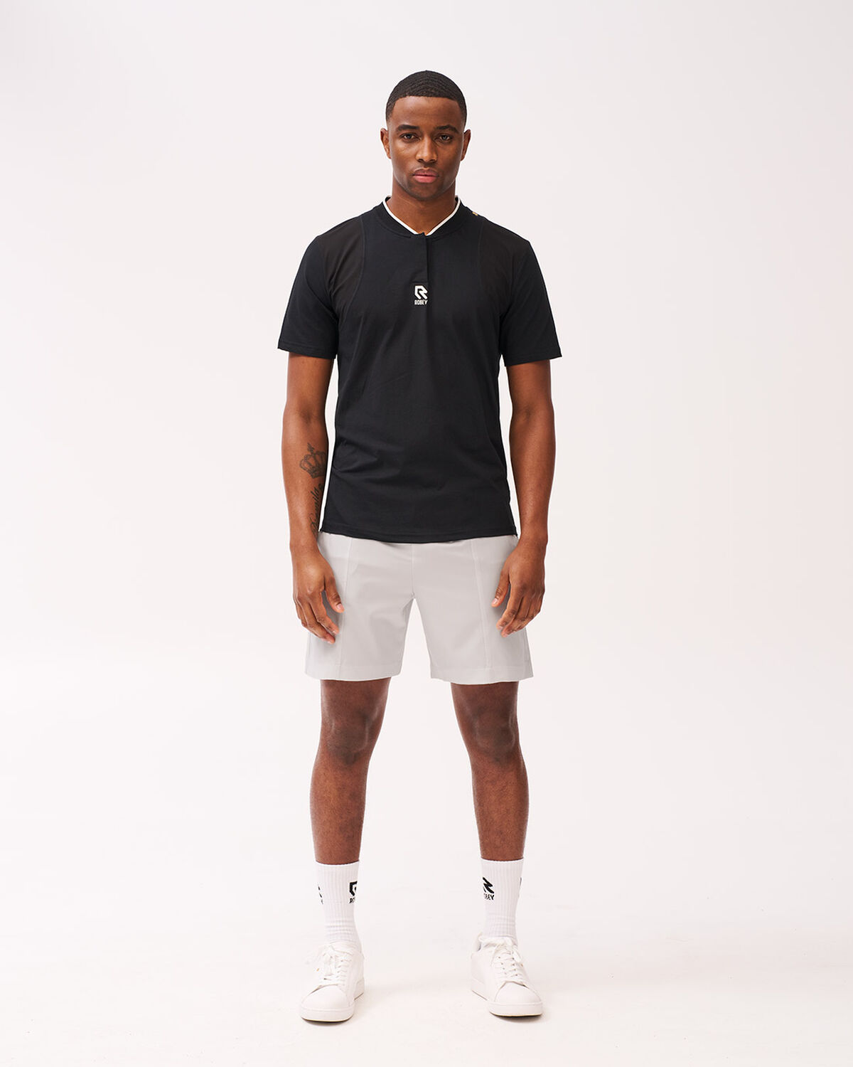 Tennis Ace Shorts, Light Grey, hi-res