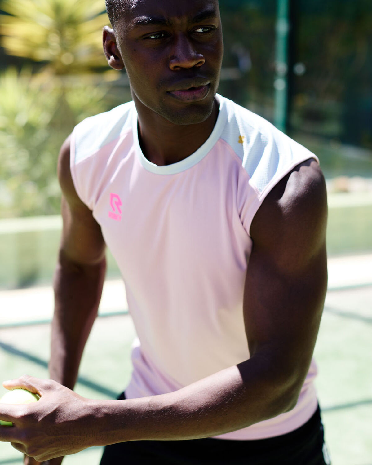 Performance Sleeveless Shirt, Turquiose, hi-res