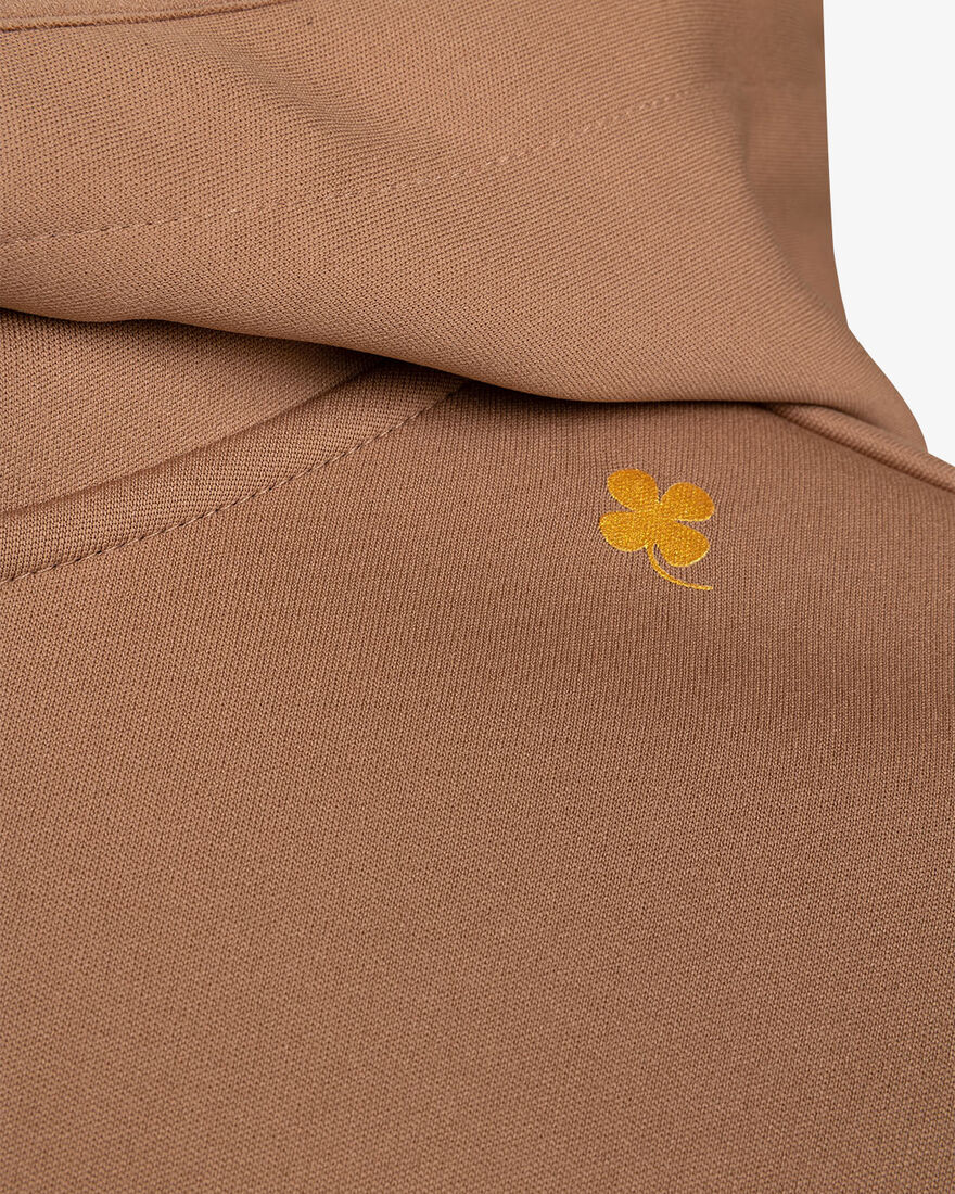 Off Pitch Scuba Full-Zip Hoodie, Brown, hi-res