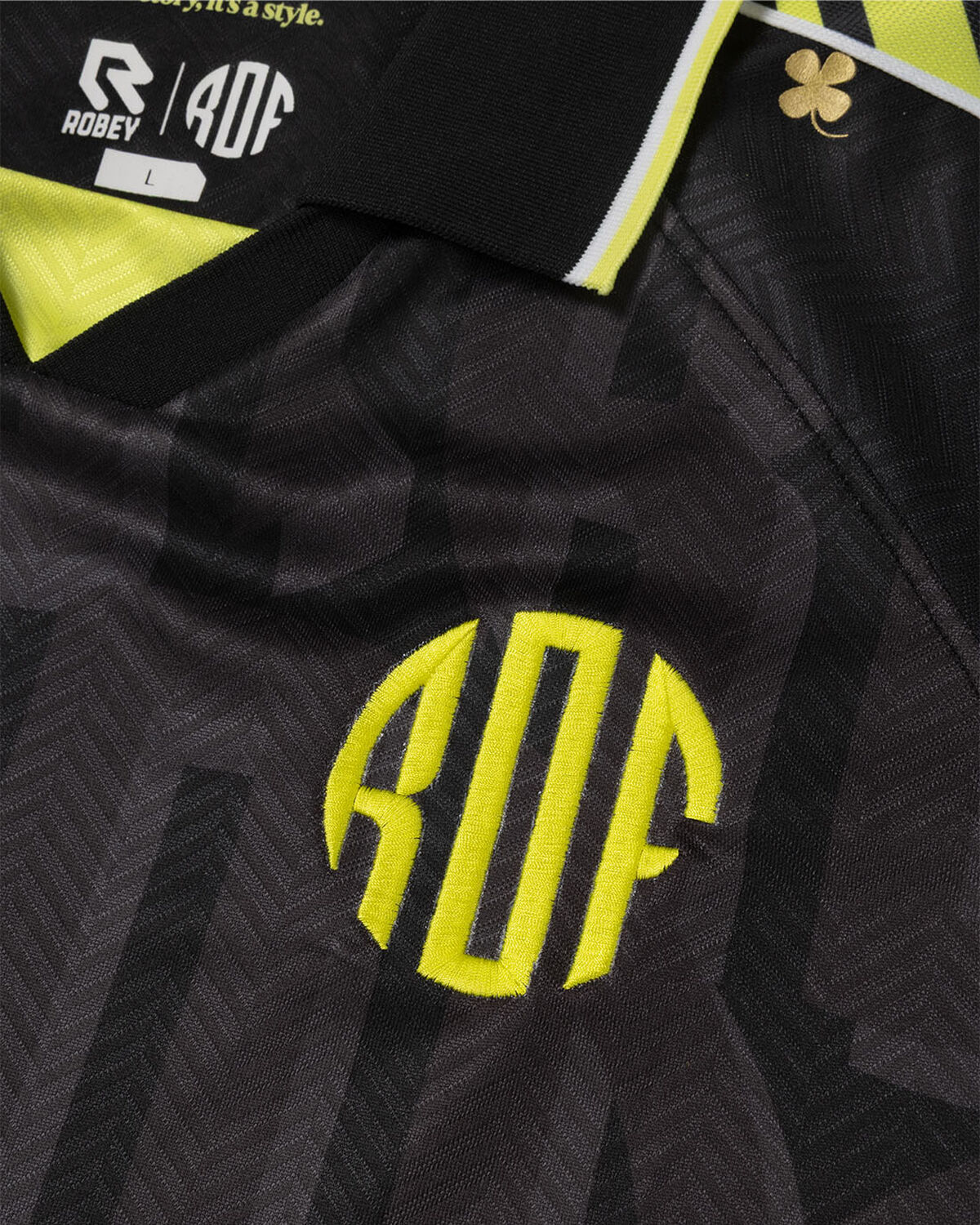 Robey X Retroriginal Home Shirt, Black/Yellow, hi-res