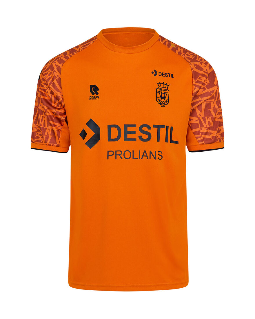 Willem II Performance Shirt 21/22, Orange/Miscellaneous, hi-res