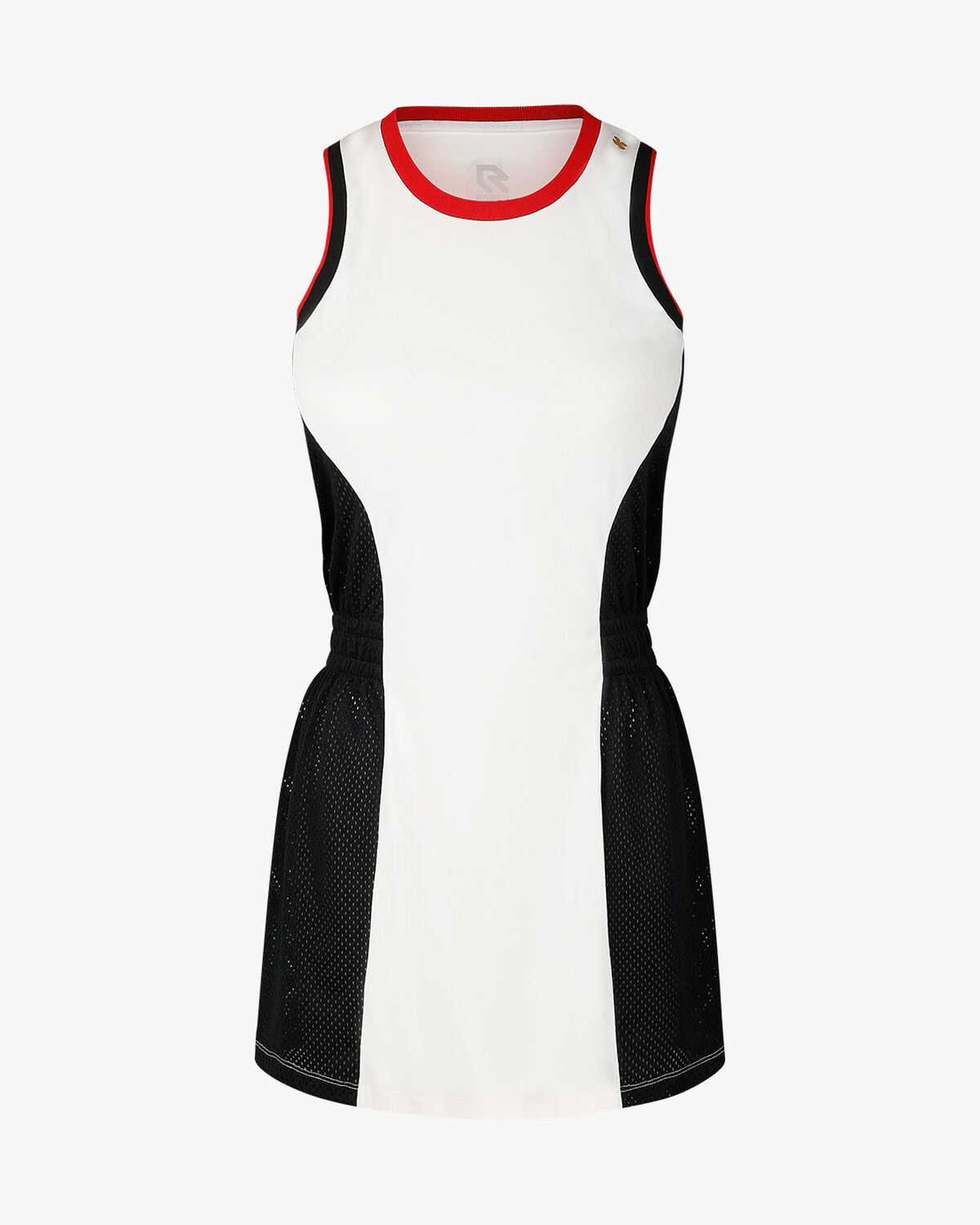Grand Slam Tennis Dress, Off White/Black, hi-res