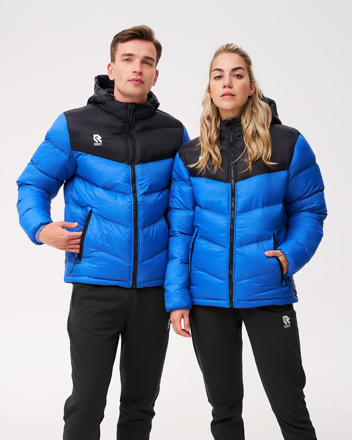 Performance Padded Jacket, Royal Blue/Black, hi-res