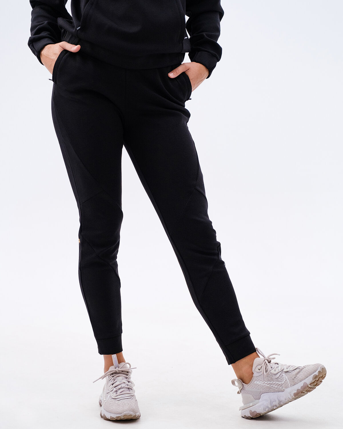 Women's Off Pitch Cotton Pant, Black, hi-res