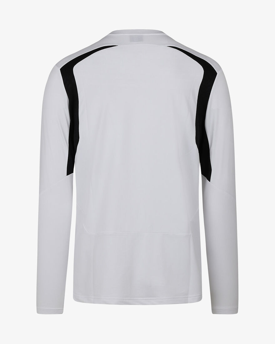Playmaker Half-Zip Top, White, hi-res