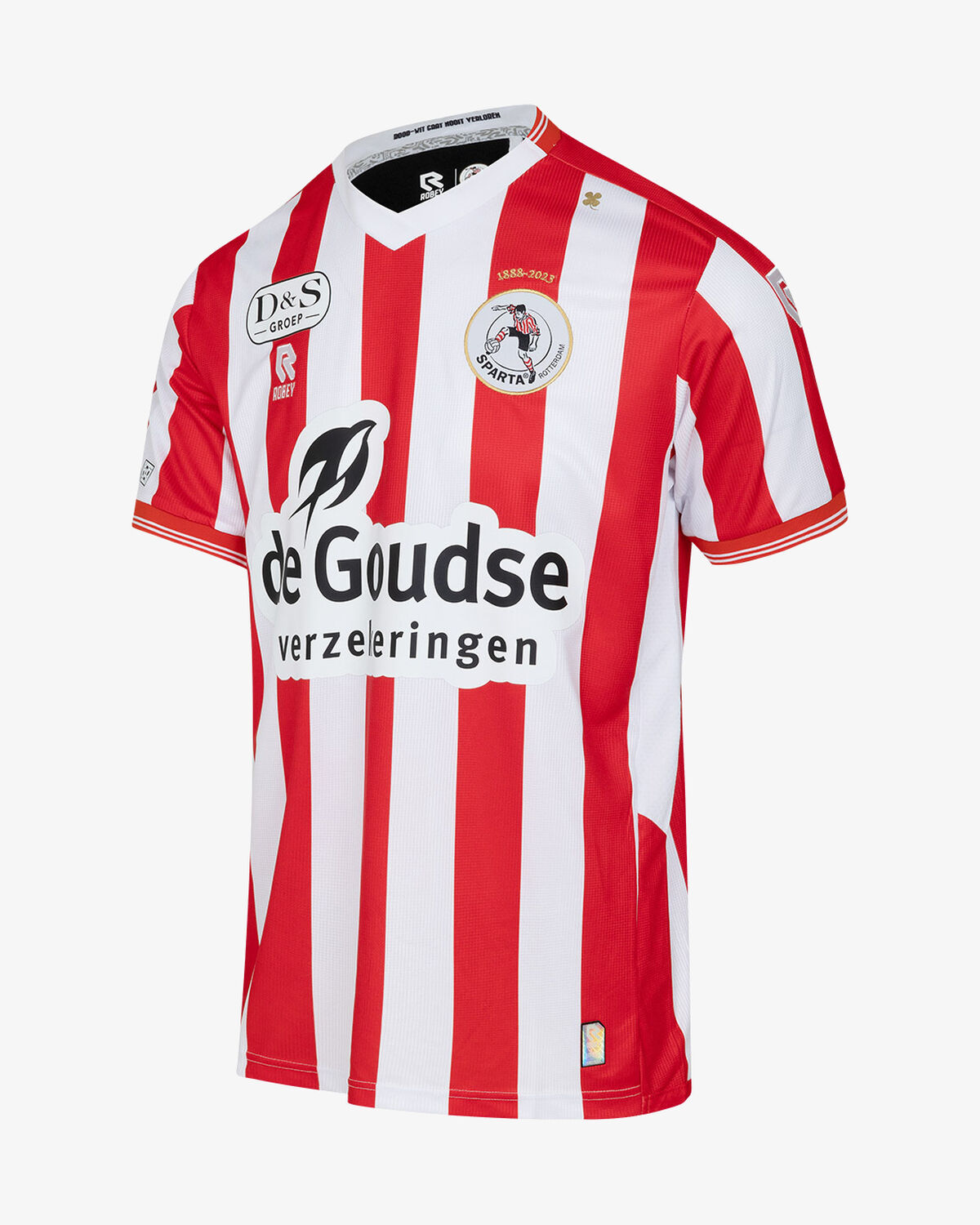 Sparta Match Shirt SS 22/23, White/Red, hi-res