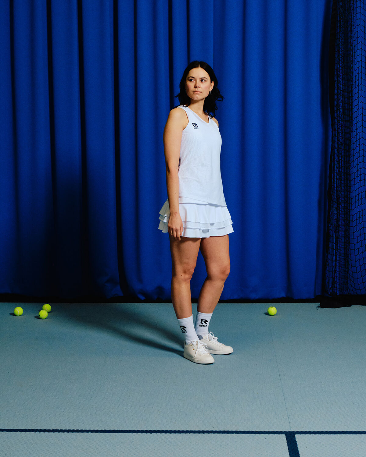 Tennis Smash Skirt, White, hi-res