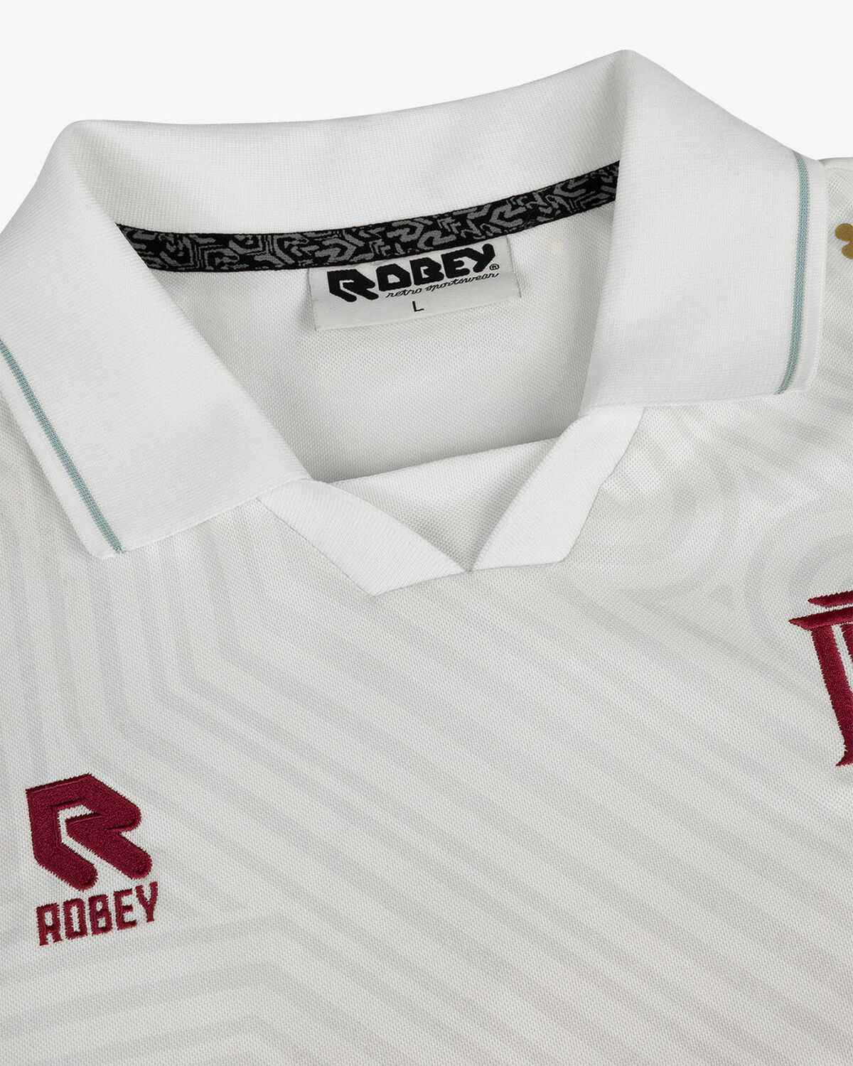 Robey Retro Away Shirt, Off White, hi-res