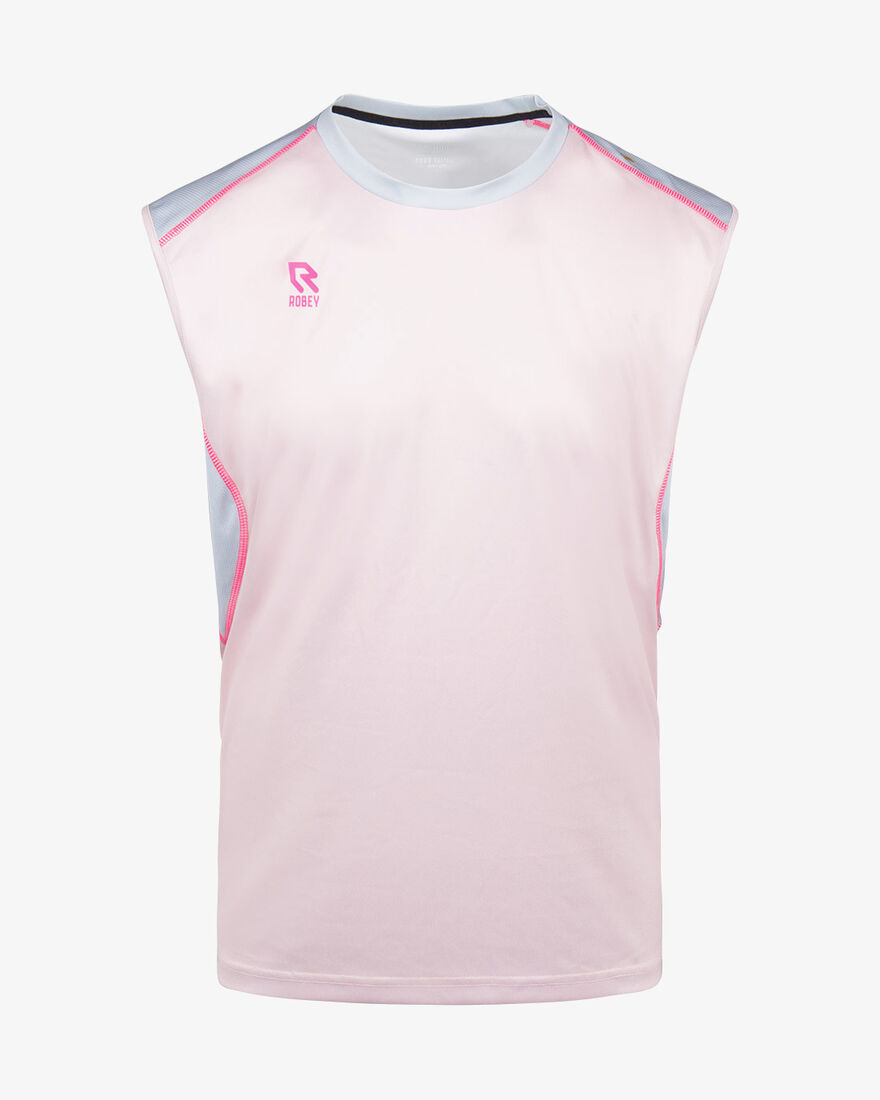 Performance Sleeveless Shirt, Turquiose, hi-res