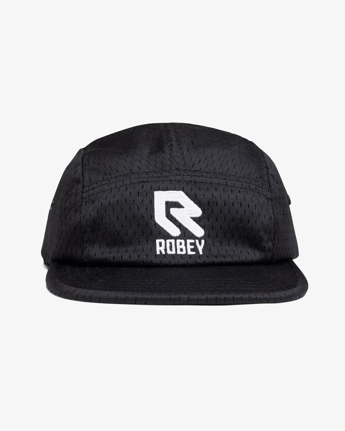 5 Panel Cap Mesh, Black, hi-res