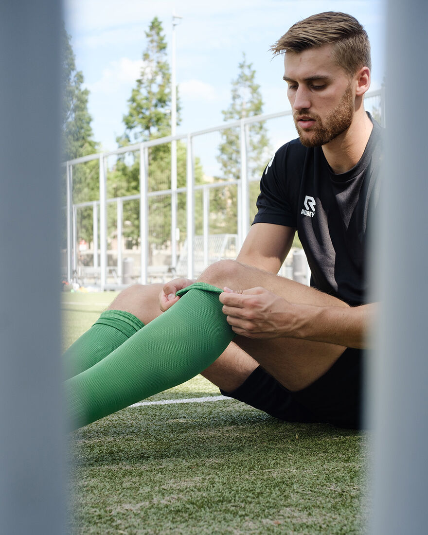 Basic Socks, Green, hi-res
