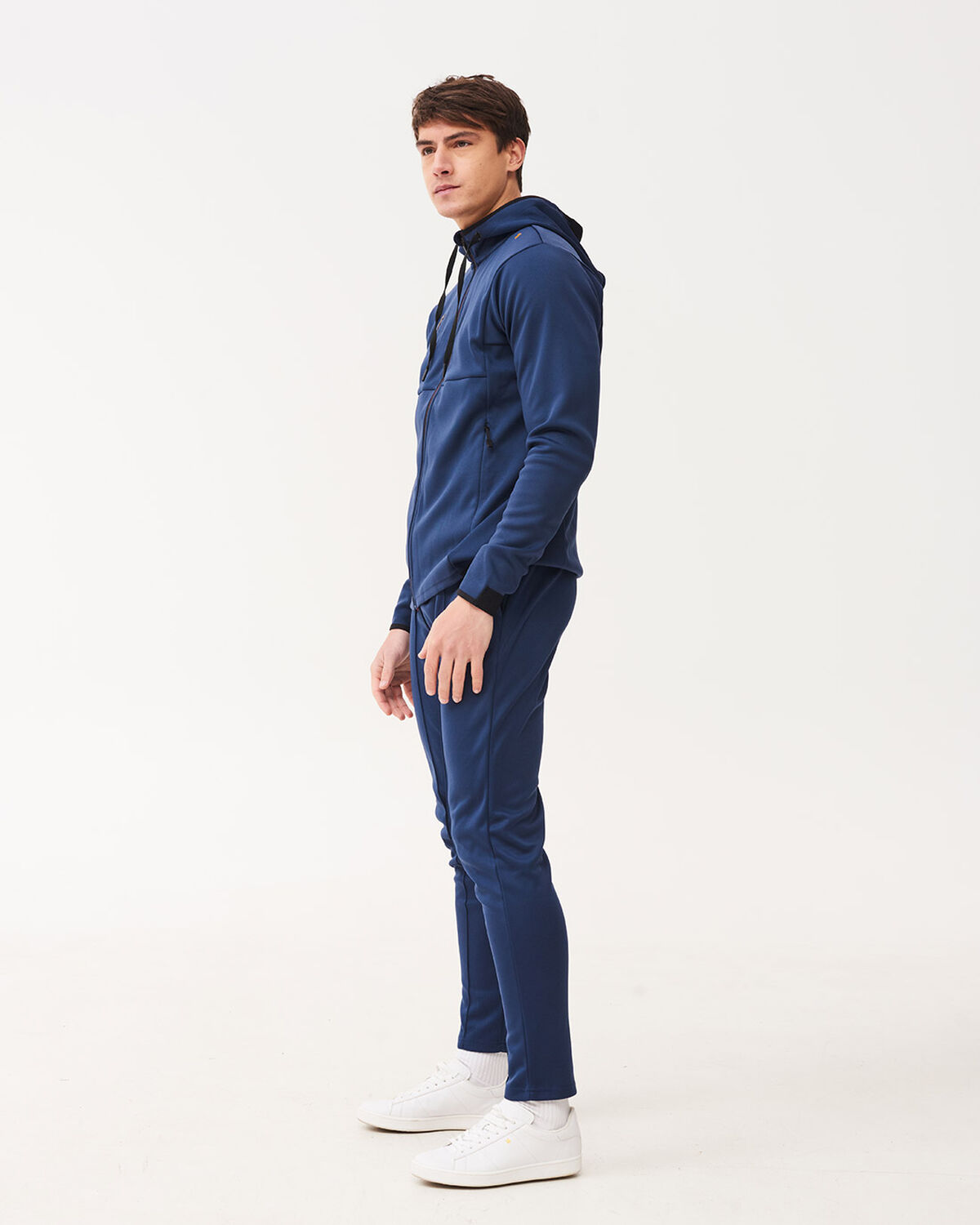 Off Pitch Scuba Full-Zip Hoodie, Navy, hi-res