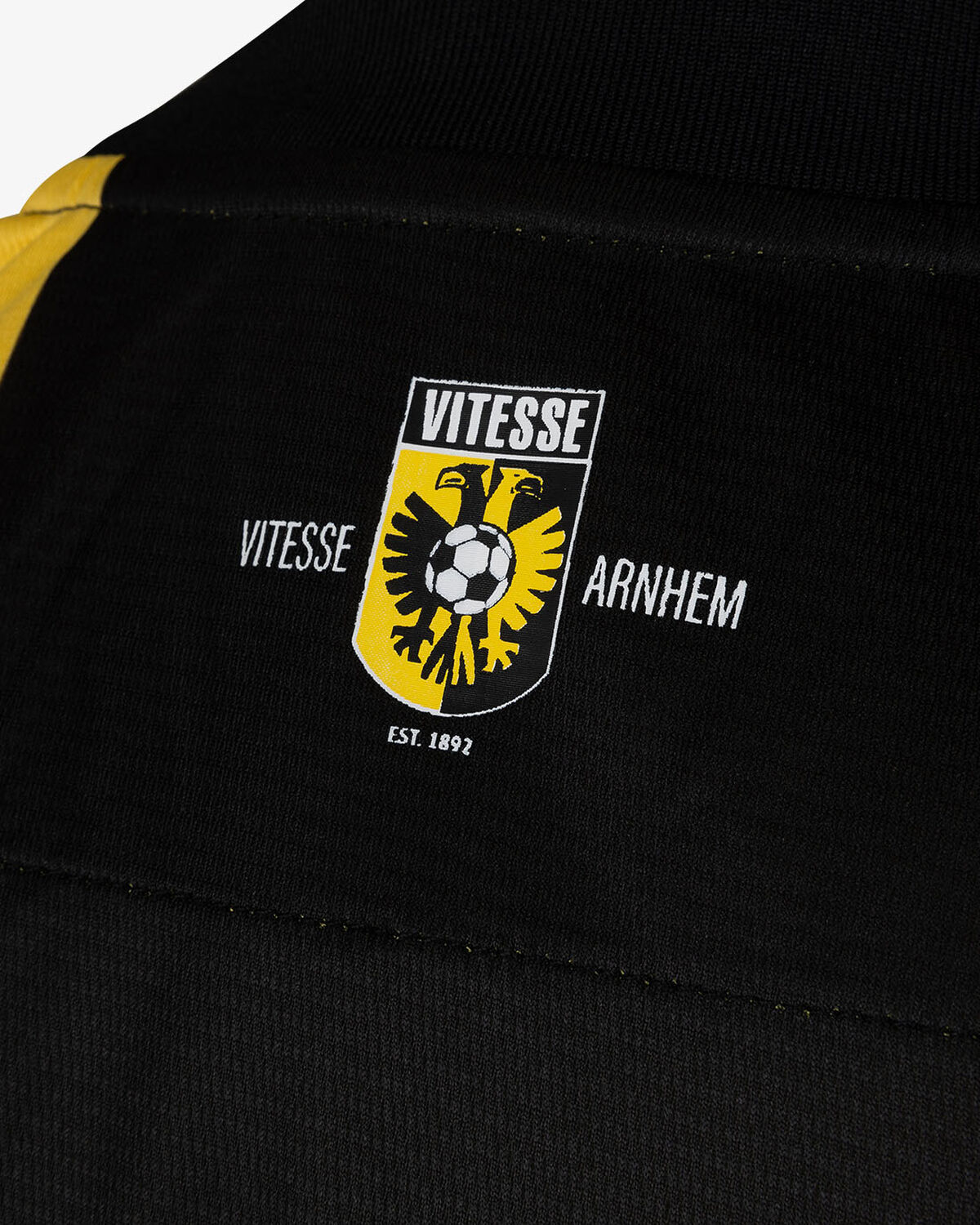 Vitesse Home Shirt Senior 24/25, Black/Yellow, hi-res
