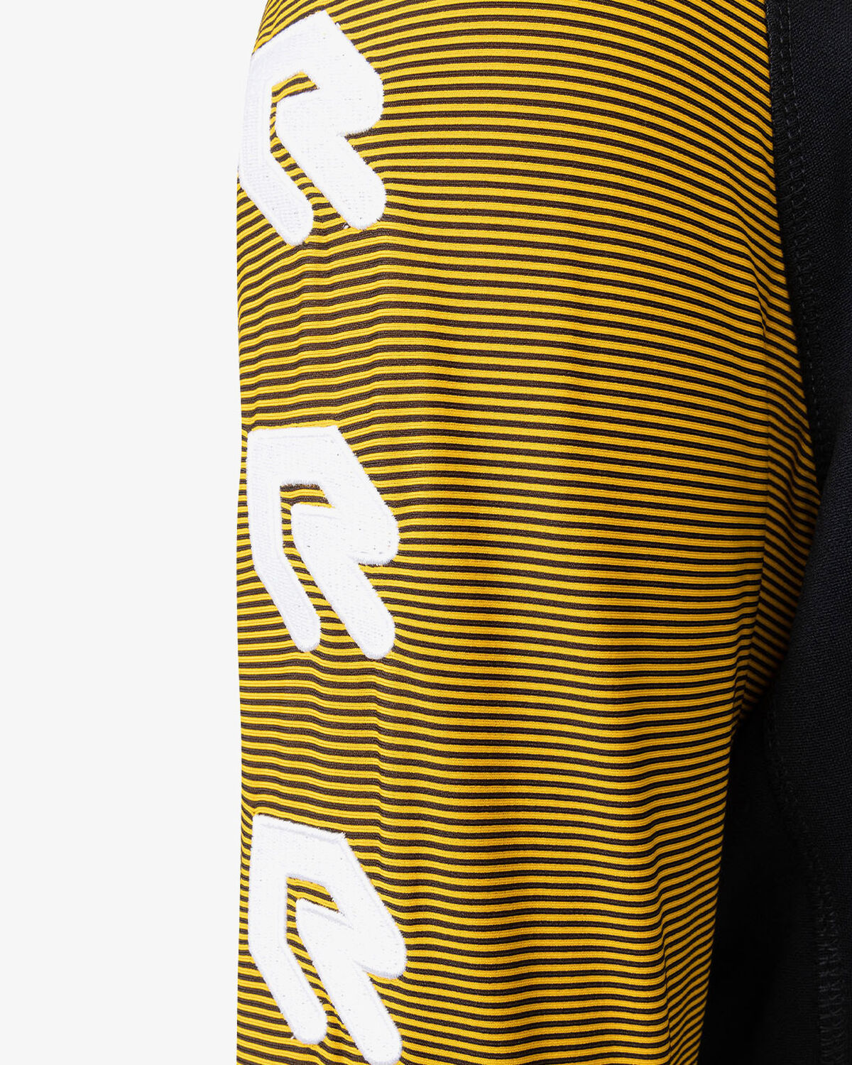 Performance Half-Zip Top, Black/Yellow, hi-res