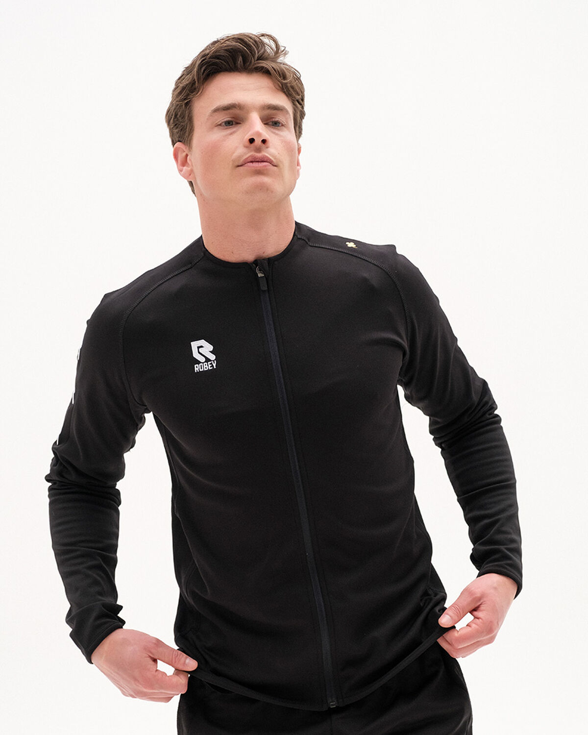 Performance Full-Zip Jacket, Black, hi-res