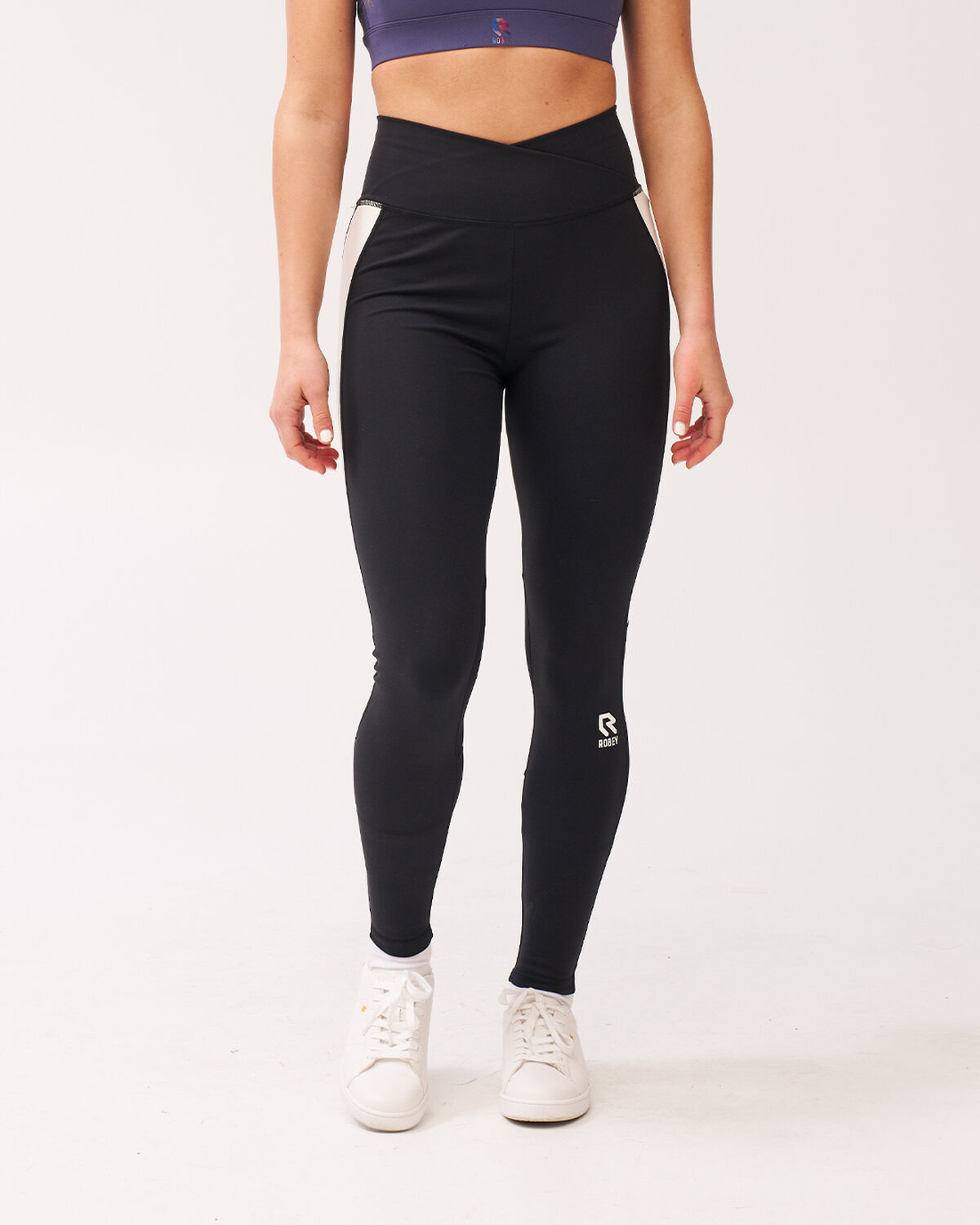Women's Gym Set Black/Blue, , hi-res