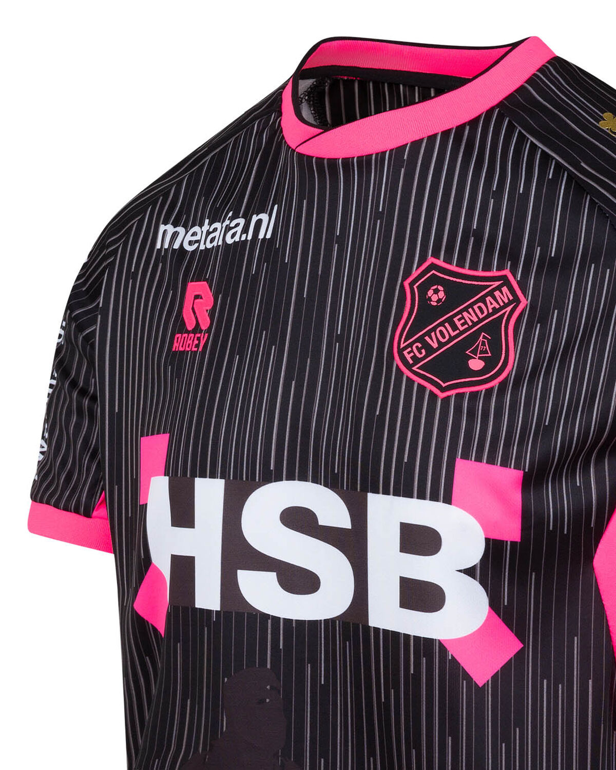 FC Volendam Away SS 21/22, Black, hi-res