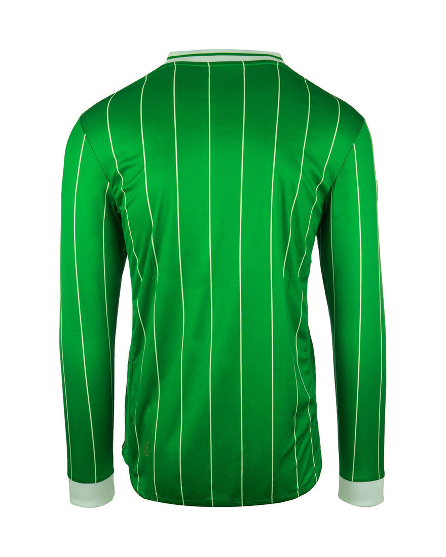 Shirt Pinstripe LS, Green, hi-res