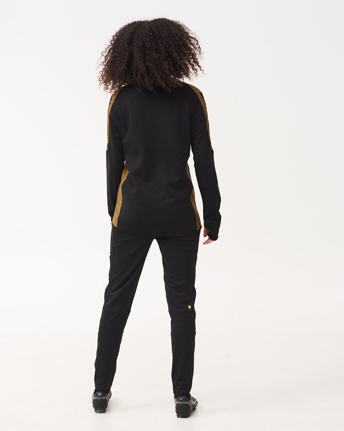 Performance Sweater, Black/Gold, hi-res