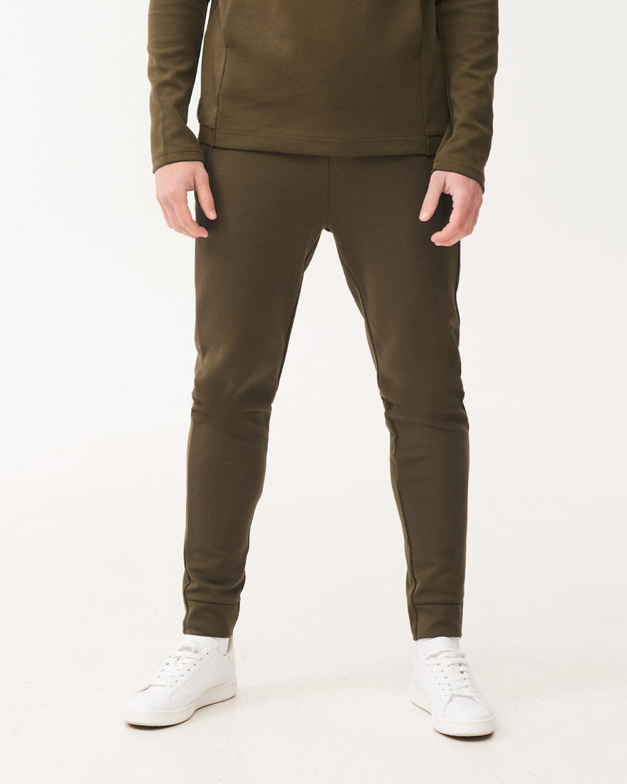 Off Pitch Cotton Pants, Olive, hi-res