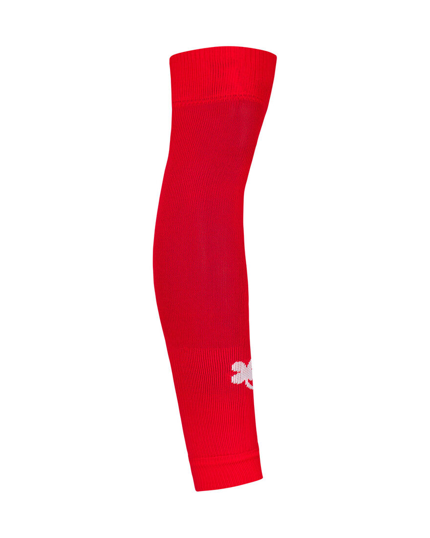 Footless Socks, Red, hi-res