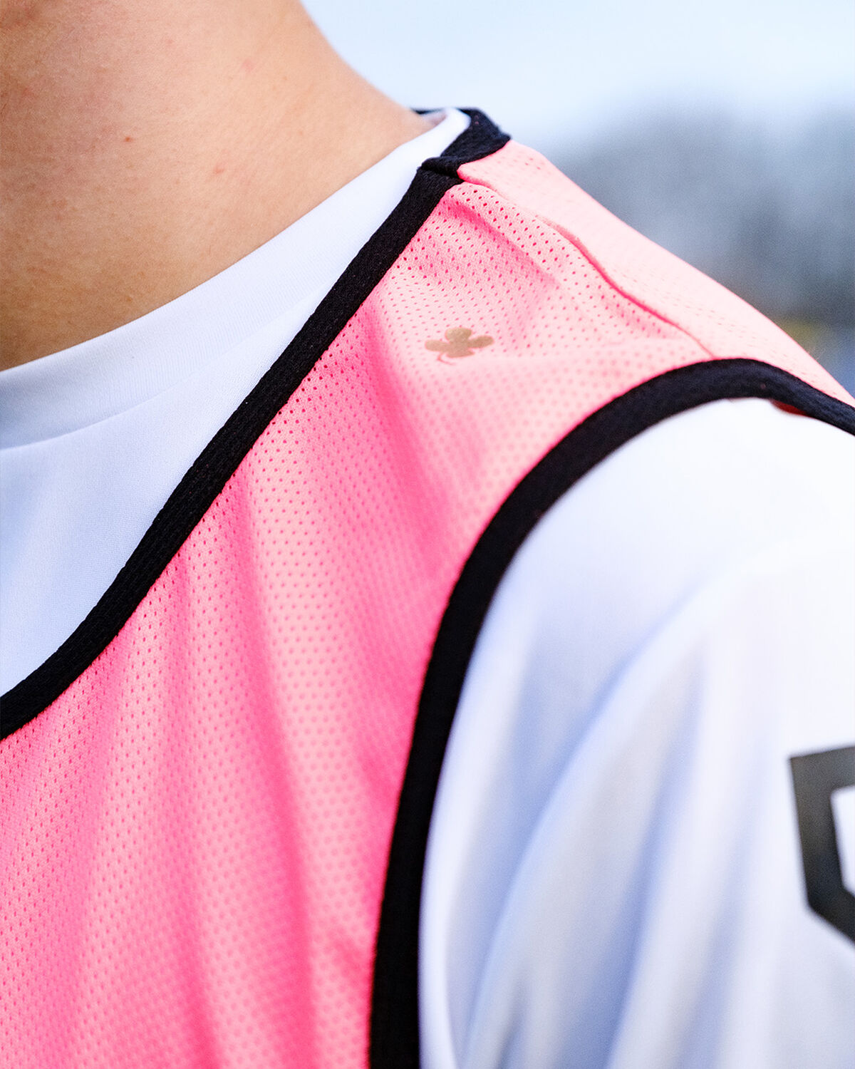 Training Bib, Neon Pink, hi-res