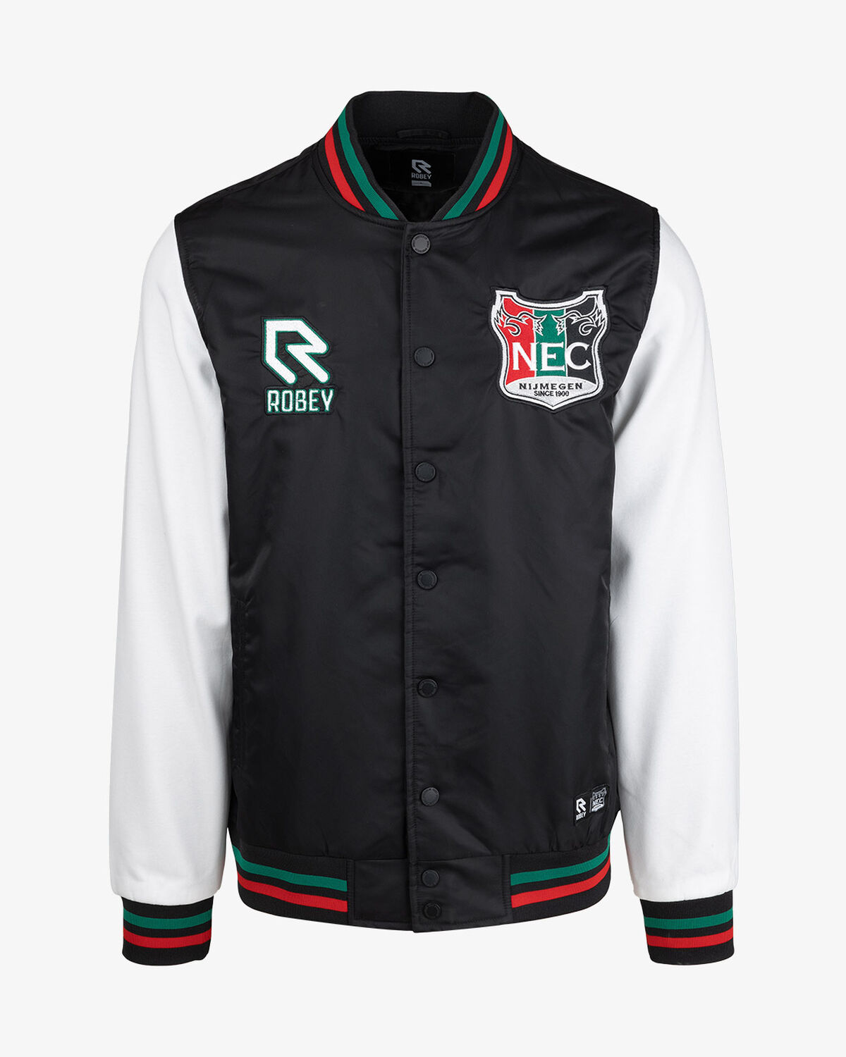 N.E.C. Varsity Jacket 23/24, Black, hi-res