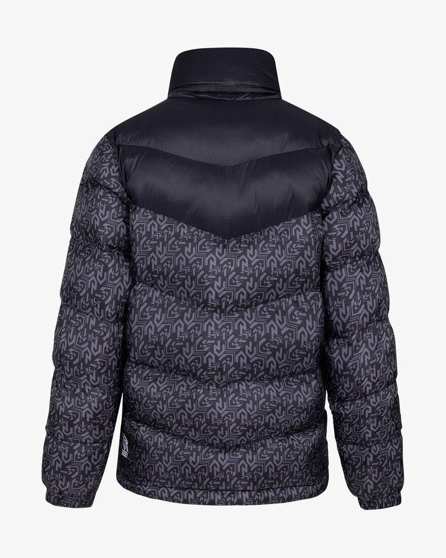Women's Performance Padded Jacket, Black/Grey, hi-res