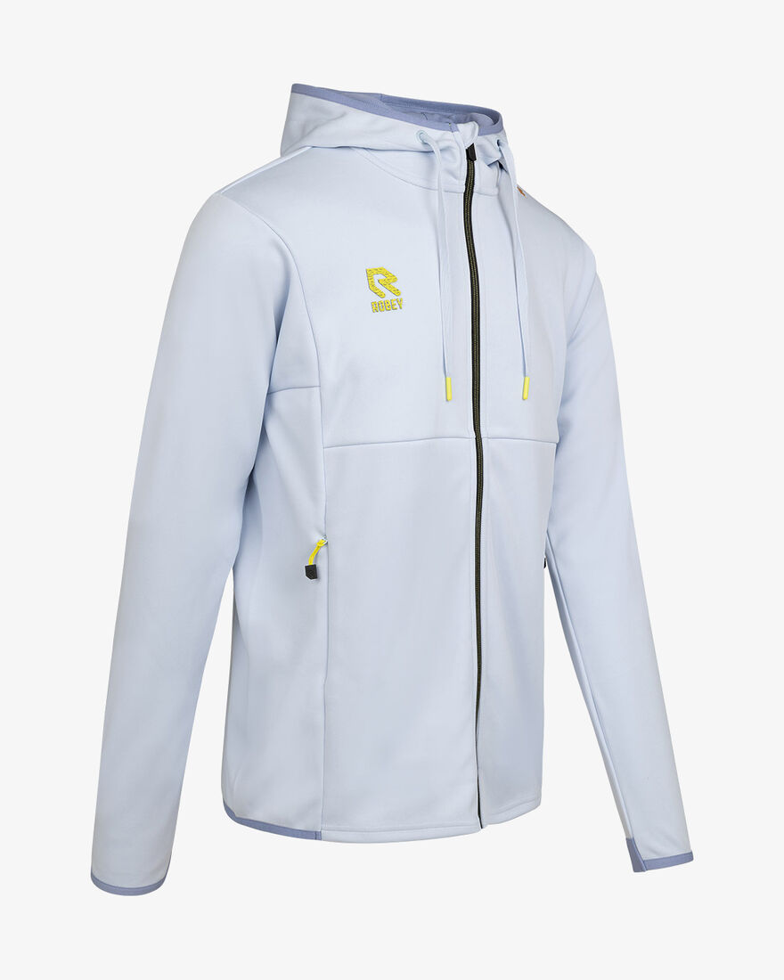 Off Pitch Scuba Full-Zip Hoodie, Opal, hi-res