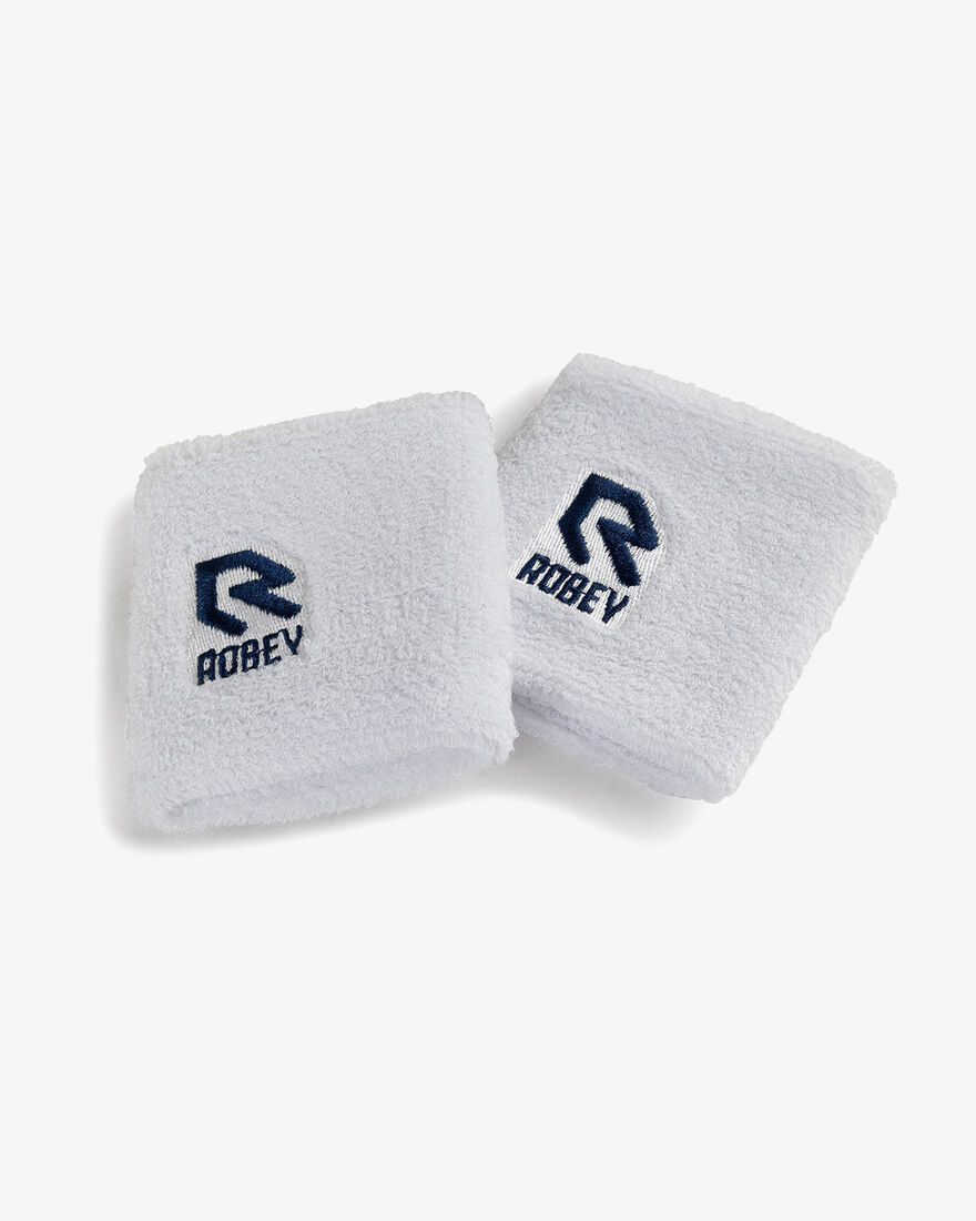 Tennis Mixed Double Wristbands, Racket White, hi-res
