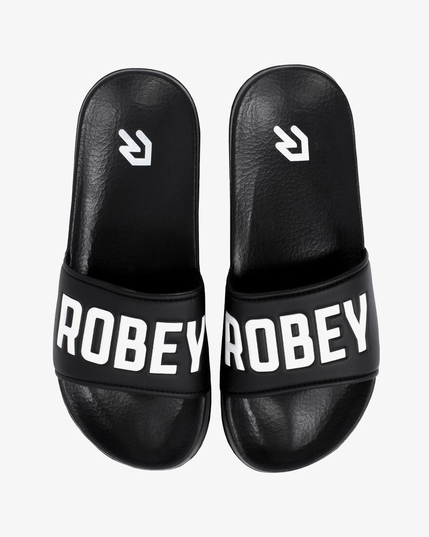 Aqua Slipper, Black, hi-res