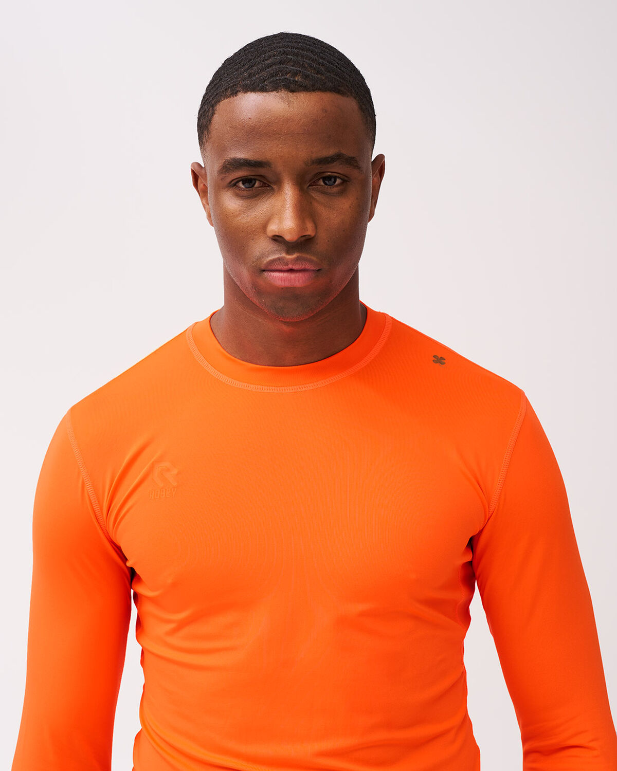 Baselayer Shirt, Orange/Miscellaneous, hi-res