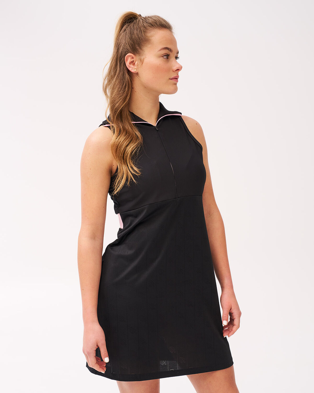 Tennis Ace Dress Women's, Black, hi-res
