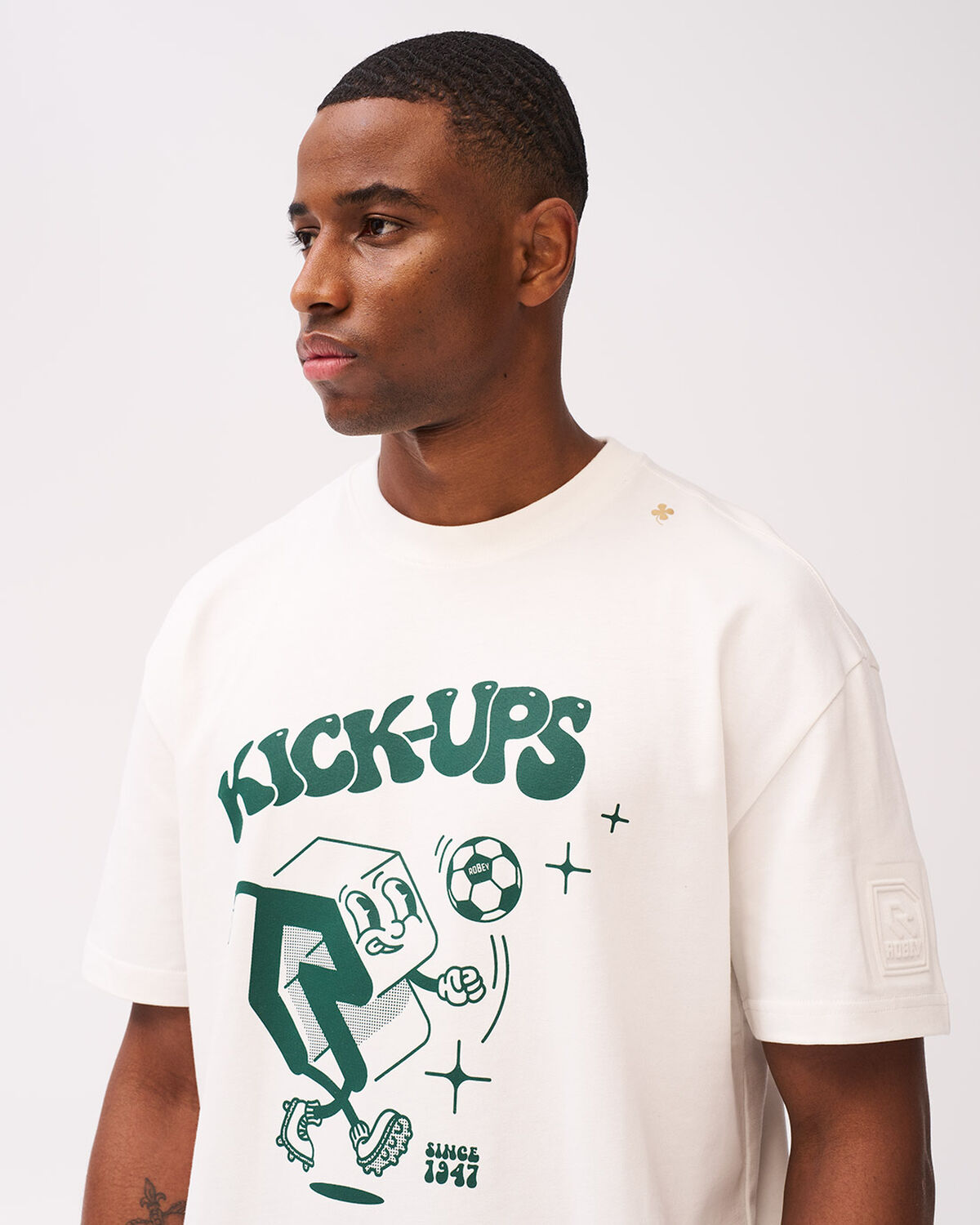 Kick Ups Tee, Off White, hi-res