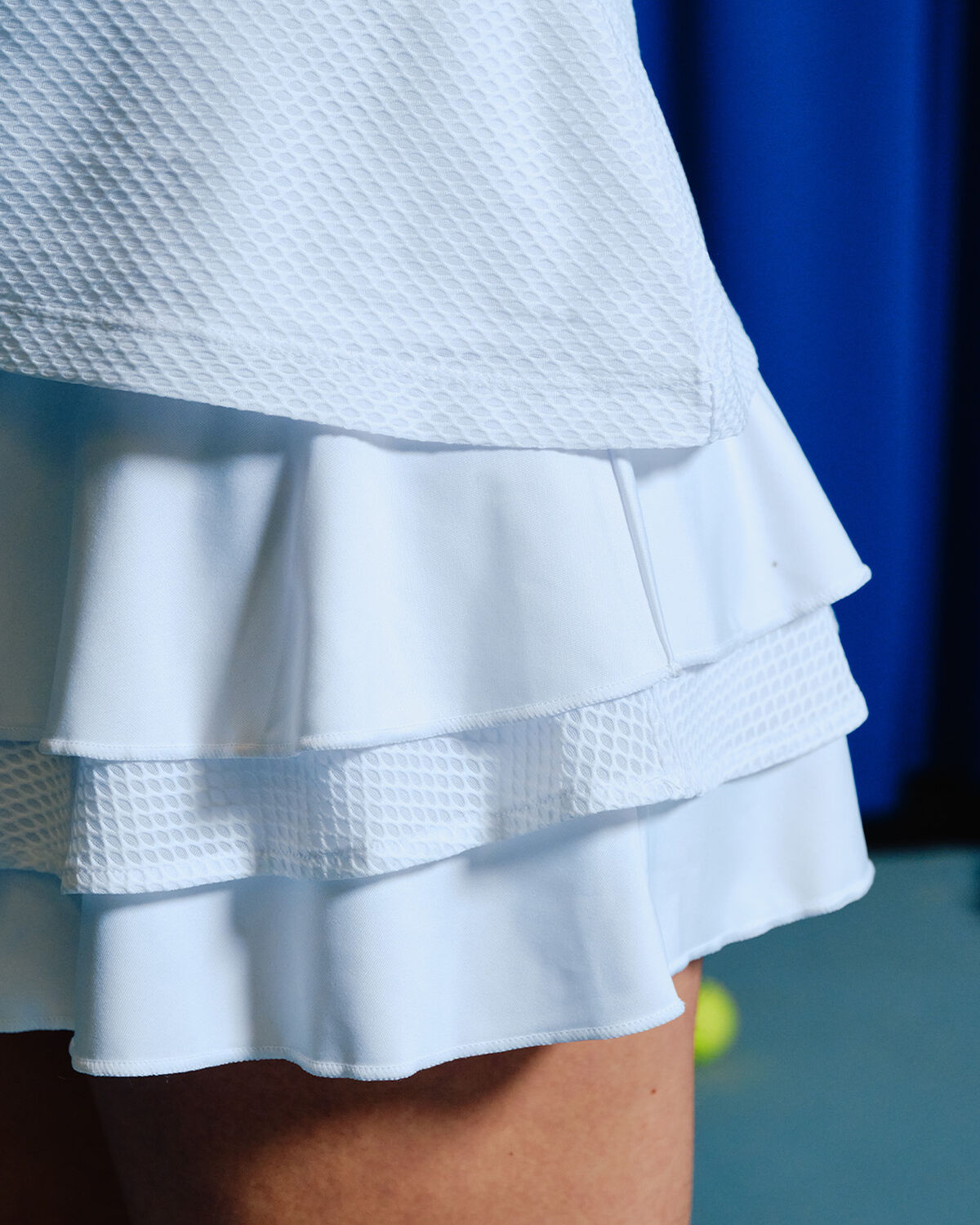 Tennis Smash Skirt, White, hi-res