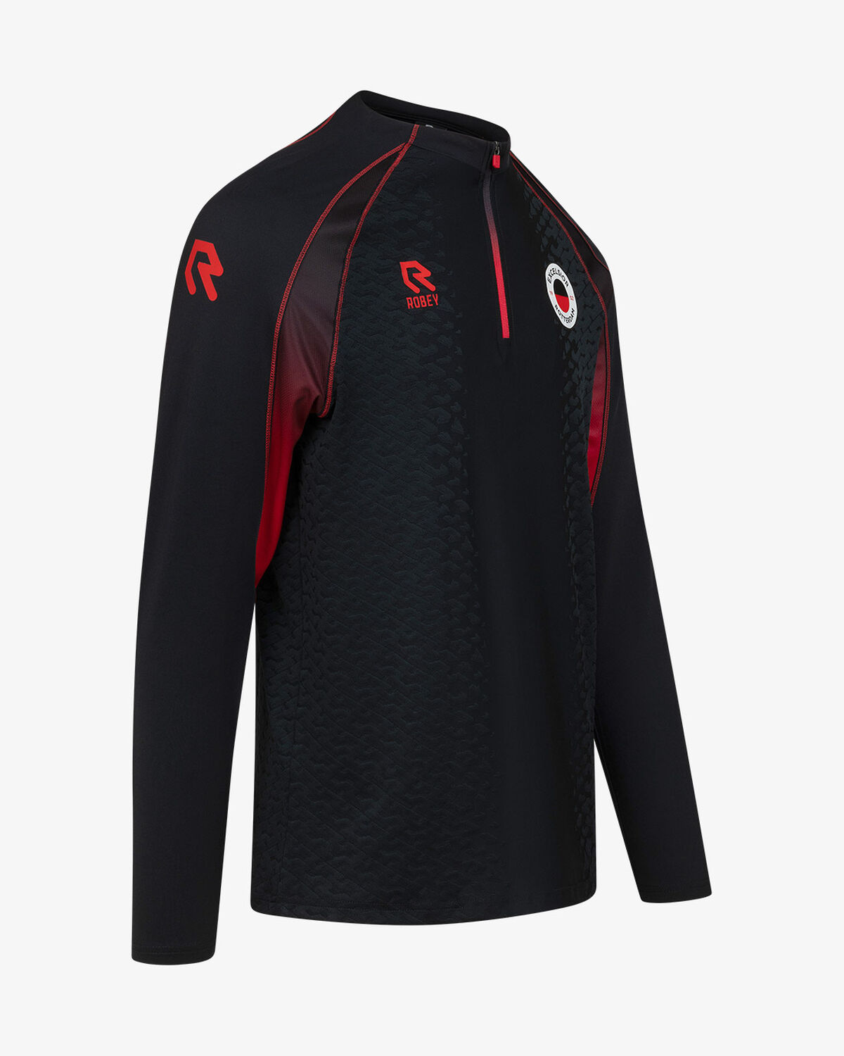 Excelsior Rotterdam Training Top 25/26, Black/Red, hi-res