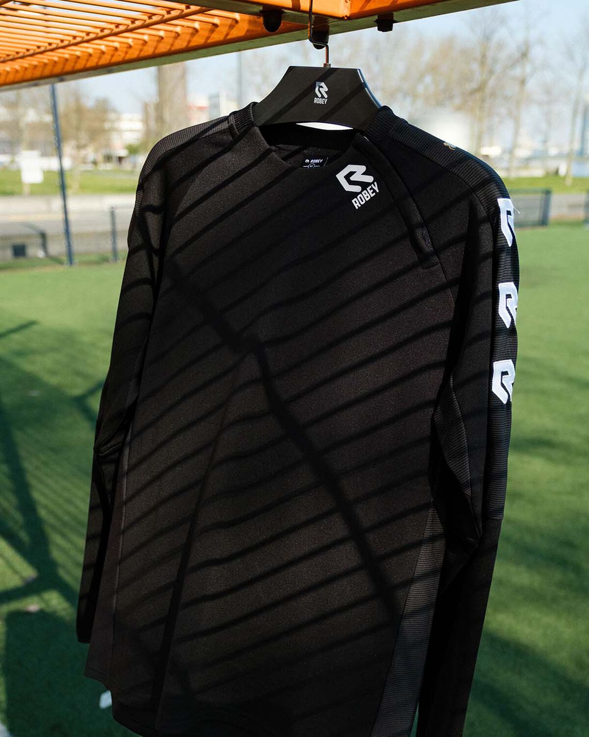 Performance Cross-Zip Sweater, Black, hi-res