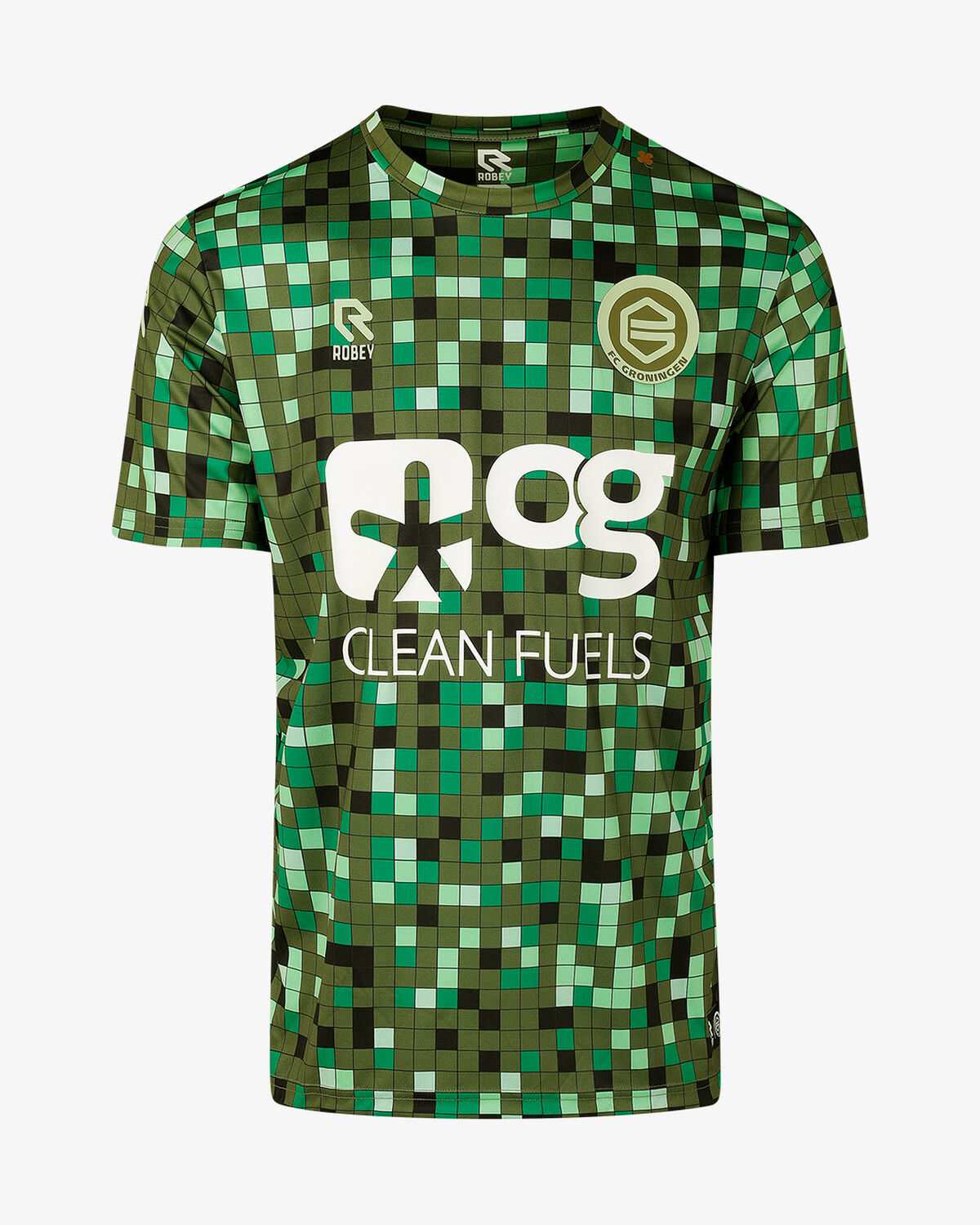 FC Groningen Warm Up Shirt 23/24, Olive, hi-res