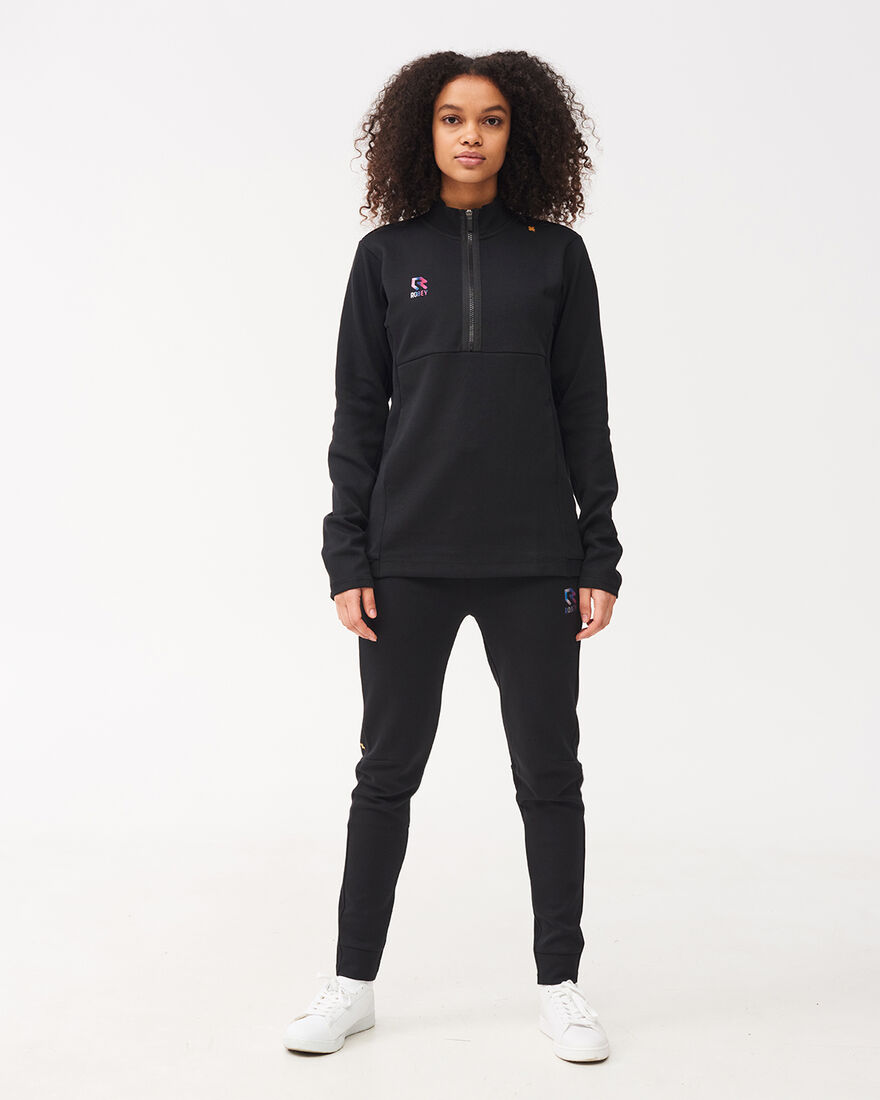 Off Pitch Cotton Pants, Black, hi-res