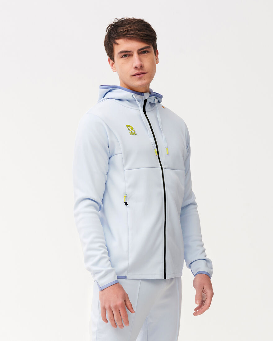 Off Pitch Scuba Full-Zip Hoodie, Opal, hi-res