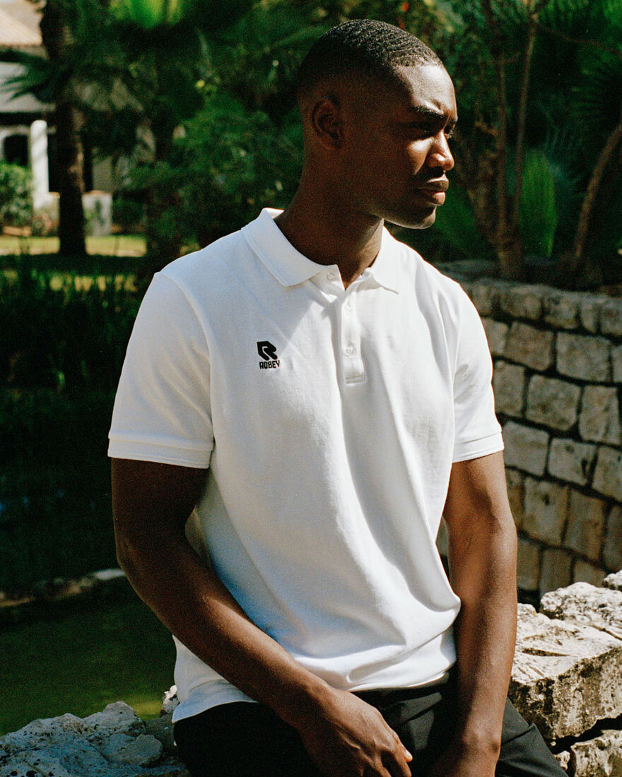 Off Pitch Polo, White, hi-res