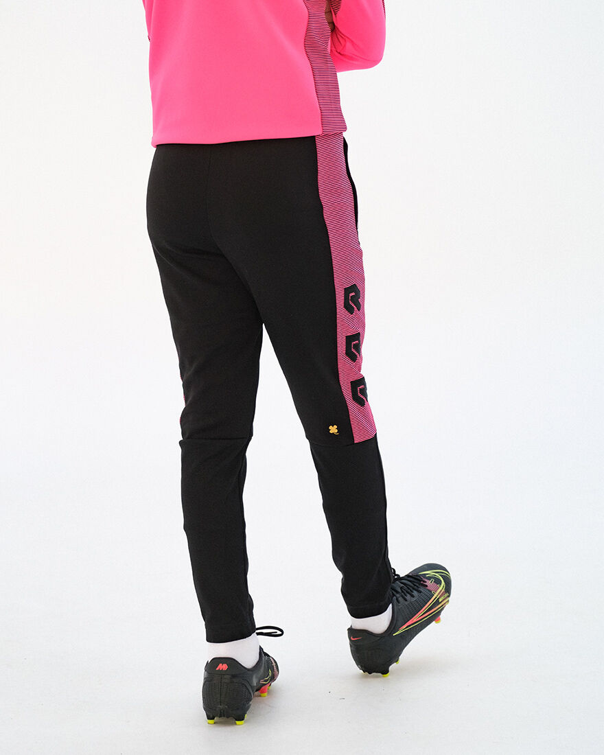 Performance Pants, Black/Neon Pink, hi-res