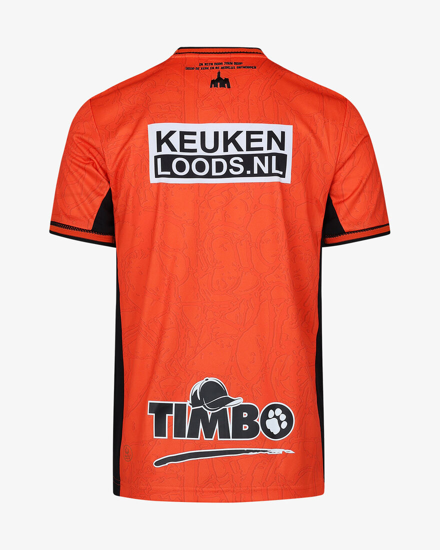 FC Volendam Match Shirt SR 23/24, Orange/Miscellaneous, hi-res