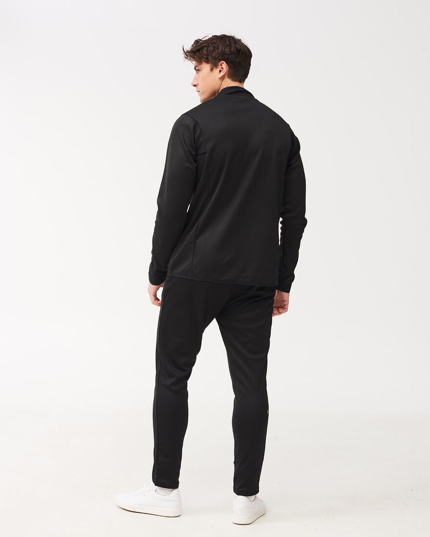 Off Pitch Scuba Half-Zip Top, Black, hi-res