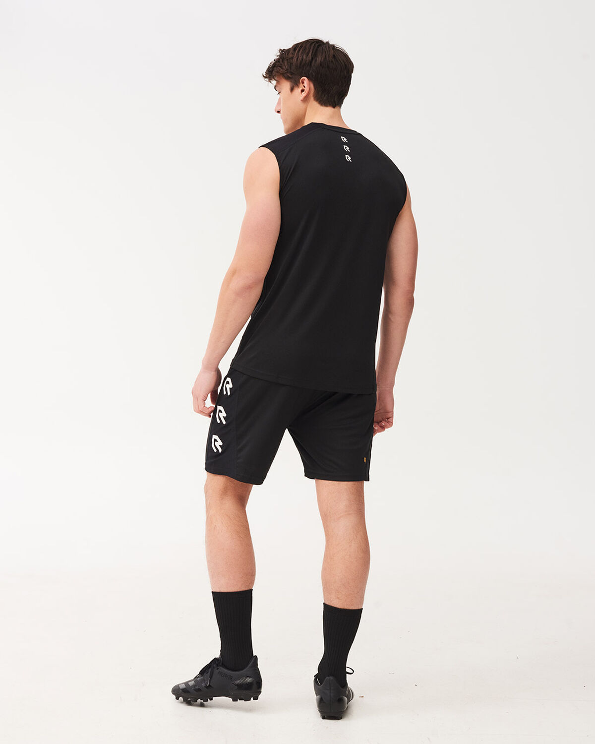 Performance Sleeveless Shirt, Black, hi-res