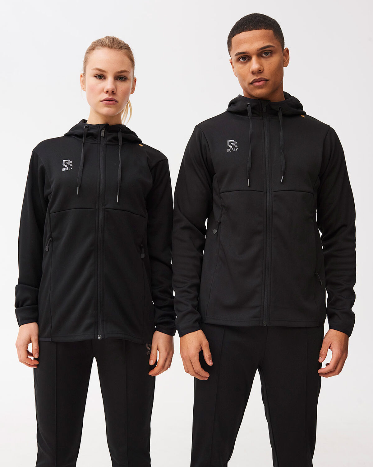 Off Pitch Scuba Full-Zip Hoodie, Black, hi-res